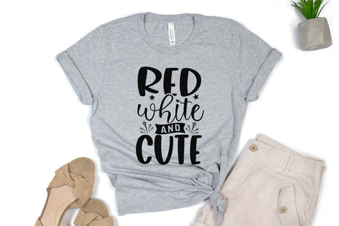 Red White And Cute, Patriotic, Fourth Of July SVG SVG CraftLabSVG 