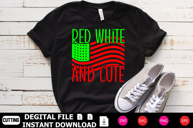 Red White And Cute SVG Shahin alam 