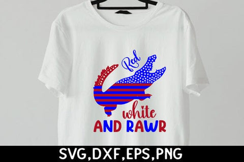 Red White And Rawr SVG Angelina750 