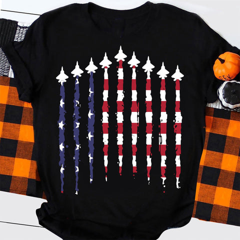 Red White Blue Air Force Flyover Svg, 4th of July Svg, American Svg, Patriotic Svg, Fourth of July Svg, Independence Day Svg SVG DiamondDesign 