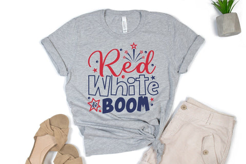 Red White & Boom, Memorial Day, July 4th SVG SVG CraftLabSVG 