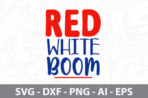 red white boom svg SVG nirmal108roy 