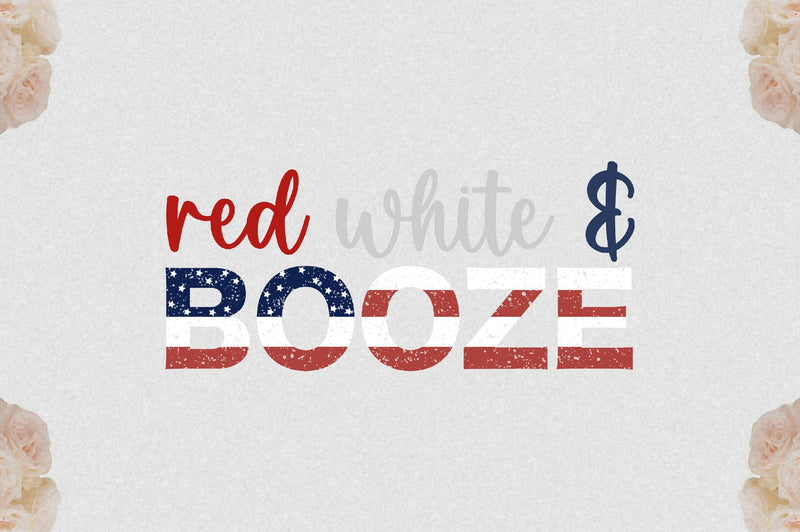 Red White & Booze Sublimation Sublimation Jagonath Roy 