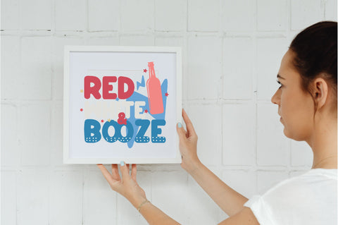 Red White & Booze Sublimation Sublimation Jagonath Roy 