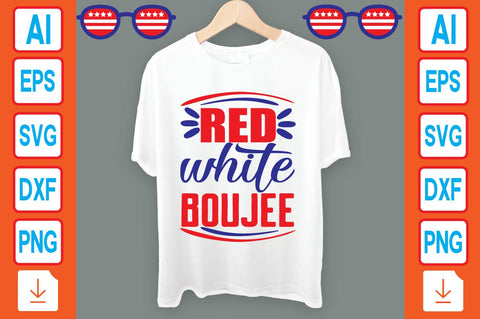 Red White Boujee SVG Craftlabsvg24 