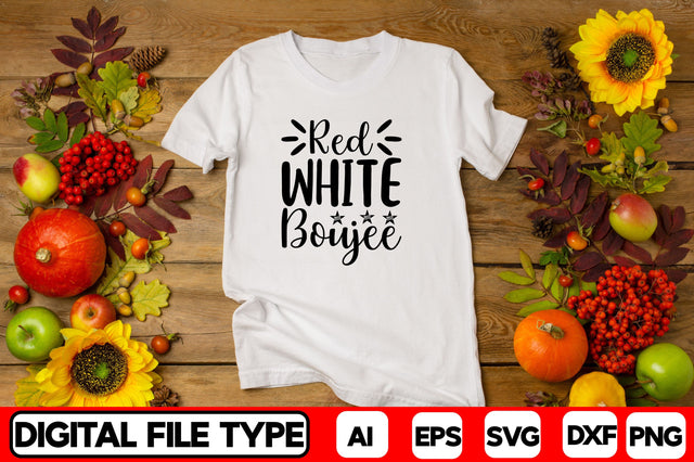Red White Boujee SVG CraftlabSvg29 