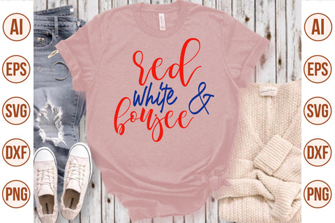 red white & boujee svg SVG nirmal108roy 