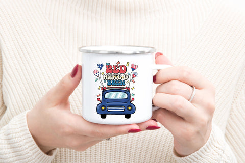 Red white & brew Sublimation Sublimation Rupkotha 