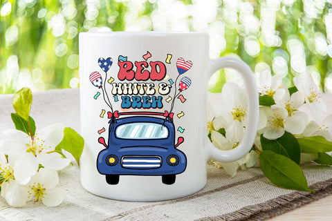 Red white & brew Sublimation Sublimation Rupkotha 