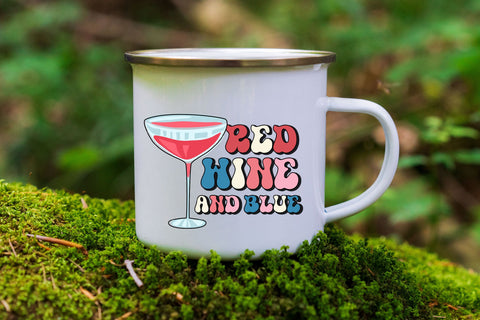 Red wine and blue Sublimation Sublimation Rupkotha 