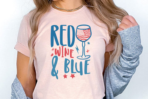 Red wine and blue svg SVG FiveStarCrafting 