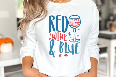 Red wine and blue svg SVG FiveStarCrafting 