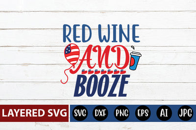 red wine and booze SVG cute file SVG Blessedprint 