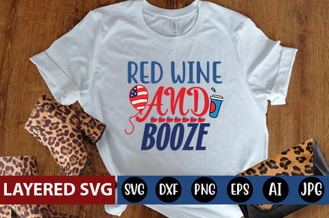 red wine and booze SVG cute file SVG Blessedprint 