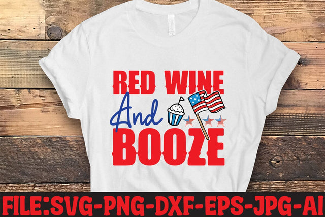 Red Wine And Booze SVG MStudio 