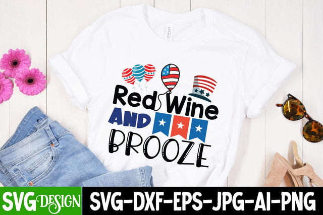 Red Wine And Brooze SVG Design, Red Wine And Brooze PNG, 4th of July Cutie SUblimation Design, Happy 4th of July SVG Design, Merica' , 4th of July SVG Bundle, 4th of July Sublimation Design,Patriot SVG Design SVG BlackCatsMedia 