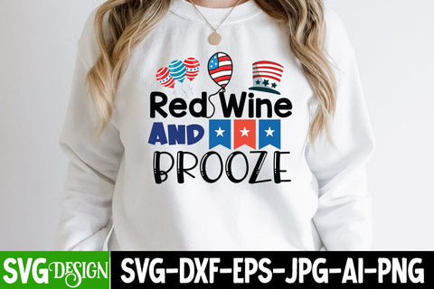 Red Wine And Brooze SVG Design, Red Wine And Brooze PNG, 4th of July Cutie SUblimation Design, Happy 4th of July SVG Design, Merica' , 4th of July SVG Bundle, 4th of July Sublimation Design,Patriot SVG Design SVG BlackCatsMedia 