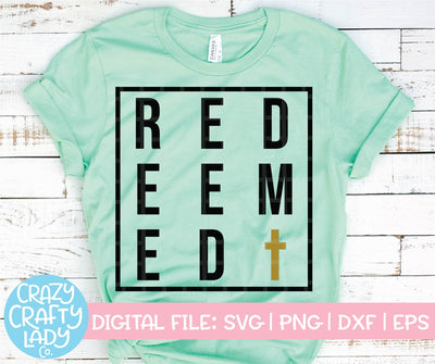 Redeemed SVG Crazy Crafty Lady Co. 