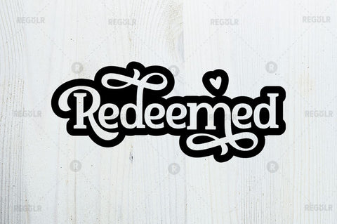 Redeemed SVG SVG Regulrcrative 
