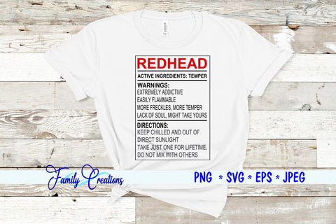 Redhead SVG Family Creations 