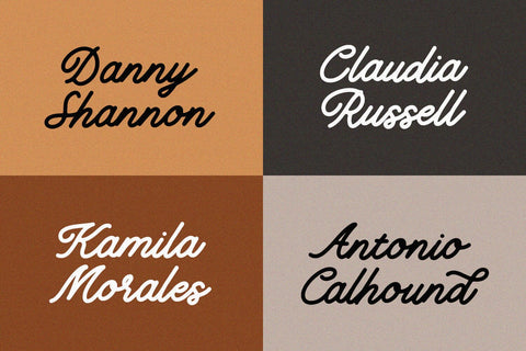 Redline - Vintage Script Font Font Alpaprana Studio 