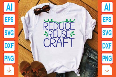 Reduce Reuse Craft SVG Craftlabsvg24 