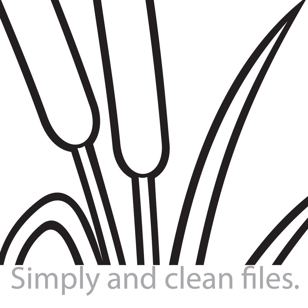 Bull Rushes Svg Reeds design - illustration of bulrush. Cut files for Cricut. Clip Art ...