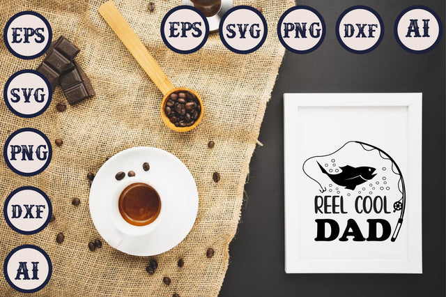 Reel Cool Dad SVG Craftlabsvg24 
