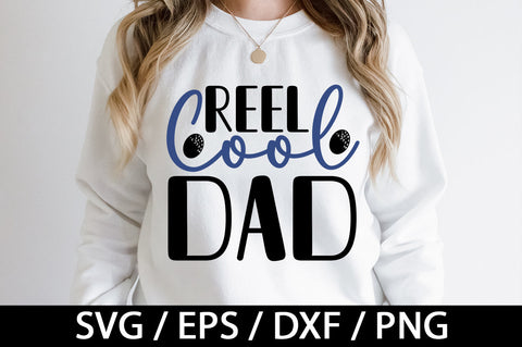Reel cool dad svg SVG akazaddesign 