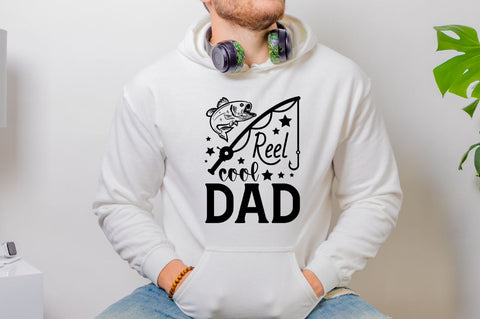 Reel cool dad SVG SVG DESIGNISTIC 
