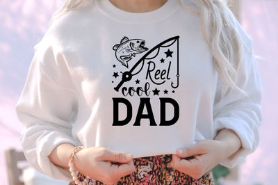 Reel cool dad SVG SVG DESIGNISTIC 
