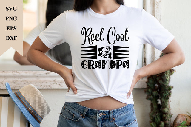 reel cool grandpa SVG SVG buydesign 