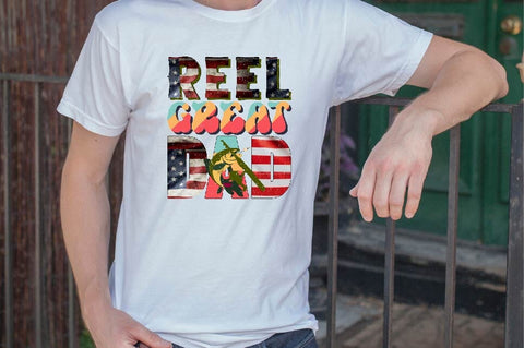 Reel Great Dad Sublimation SVGArt 
