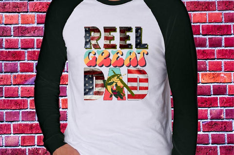 Reel Great Dad Sublimation SVGArt 