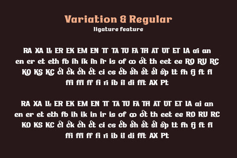 Refhdisav | Serif Classic Modernism Font twinletter 