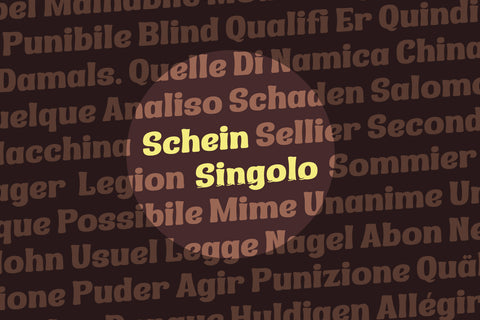 Refhdisav | Serif Classic Modernism Font twinletter 