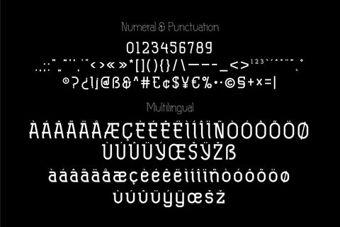 Refinu Font twinletter 