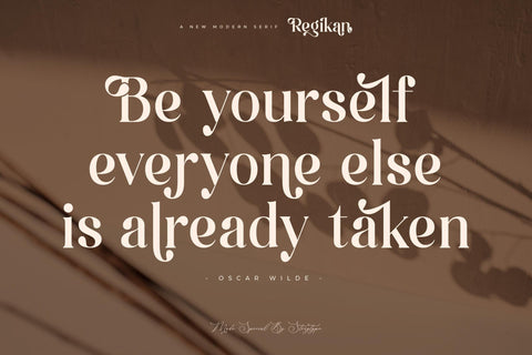 Regikan Typeface Font Storytype Studio 