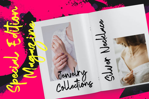 Reginy - Textured Brush Font Font StringLabs 