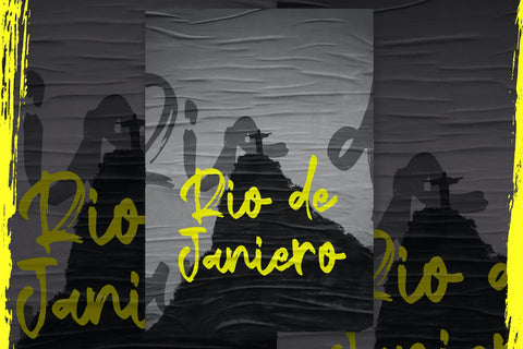 Reginy - Textured Brush Font Font StringLabs 