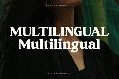 Regisha Typeface Font Storytype Studio 