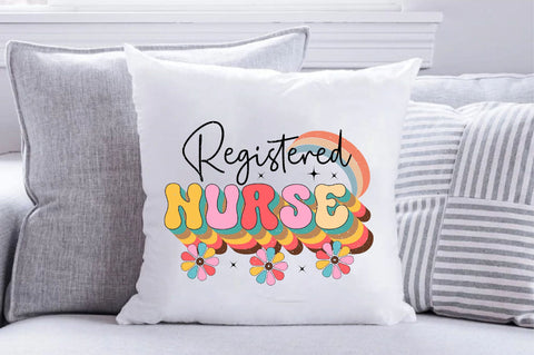 Registered Nurse Sublimation SVGArt 