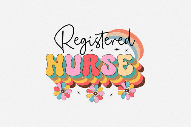 Registered Nurse Sublimation SVGArt 