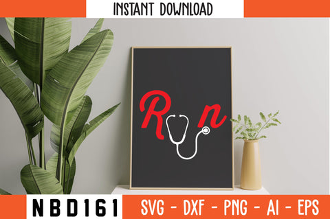 registered nurse Svg Design SVG Nbd161 