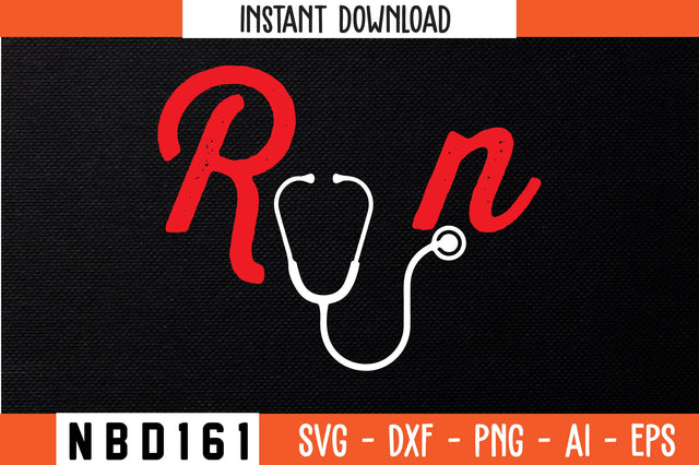registered nurse Svg Design SVG Nbd161 