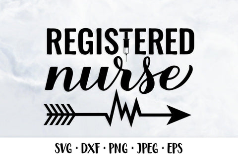 Registered Nurse SVG. Funny nurse quote. Nursing school SVG LaBelezoka 