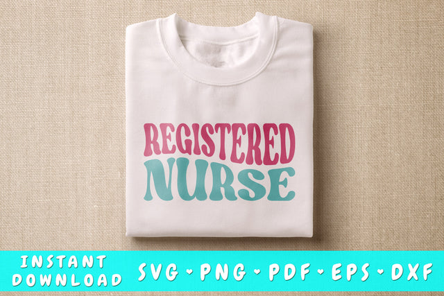 Registered Nurse SVG SVG HappyDesignStudio 