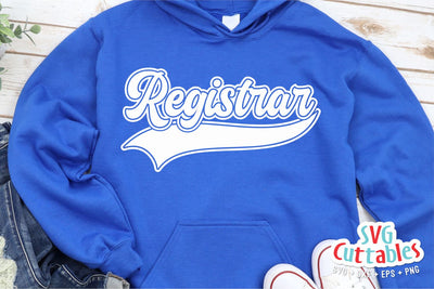 Registrar svg - Occupation - Swoosh - svg - dxf - eps - png - Cut File - Silhouette - Cricut - Digital Download SVG Svg Cuttables 