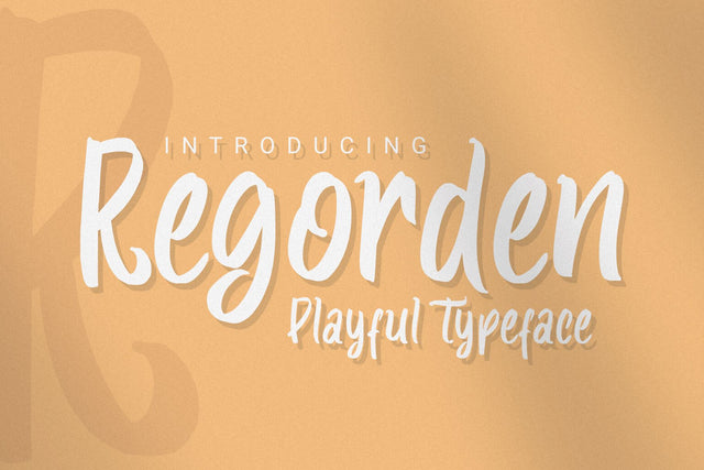 Regorden - Playful Font Dumadistyle 
