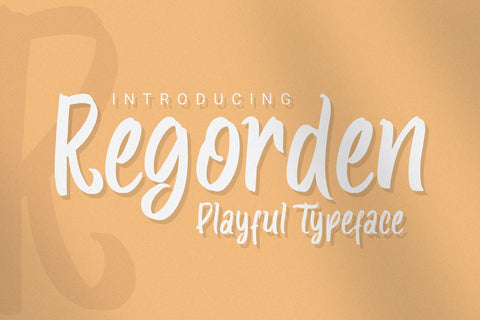 Regorden - Playful Font Dumadistyle 